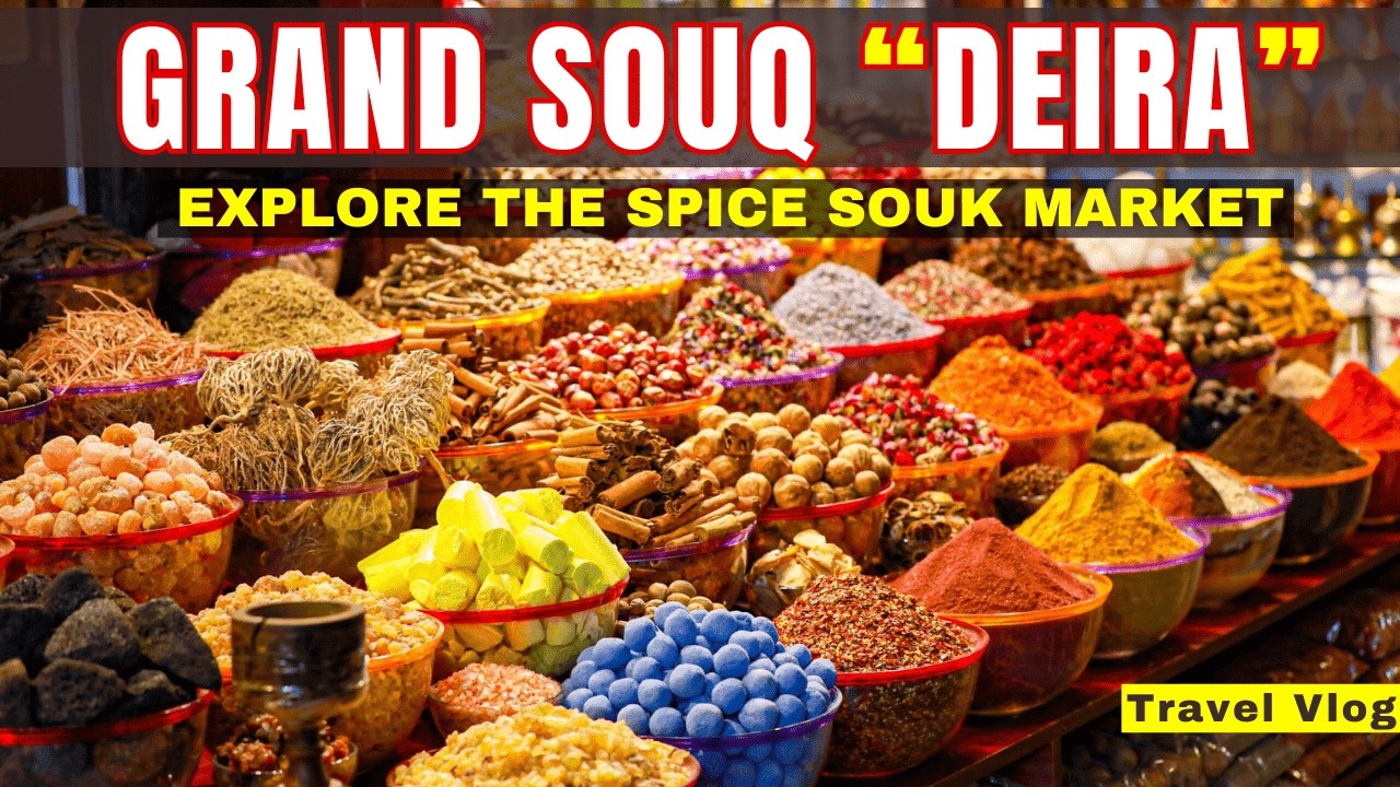 Dubai Spice Souk | Deira | Spice Market | A To Z Information | @ReachMyPlaces #vlog