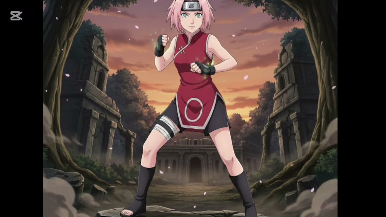 sou Sakura vou curar todos e lutar