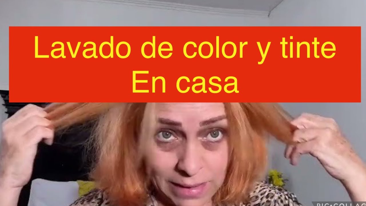 Lavado de color y  tinte en casa 9.33 kuul con cobre reflects