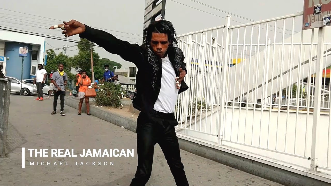 THE REAL MICHAEL JACKSON (LIVE IN HALF WAY TREE)