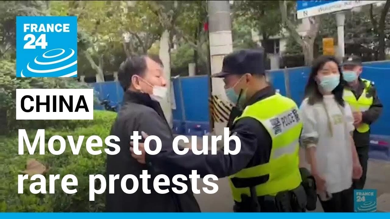 China moves to curb and censor rare, nationwide protests &bull; FRANCE 24 English