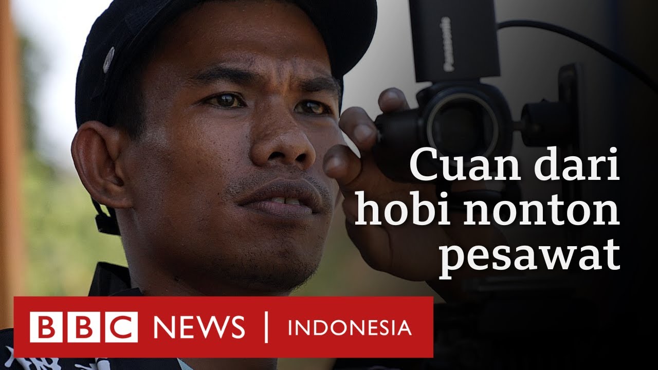 Hobi nonton pesawat dijadikan sumber pendapatan - BBC News Indonesia