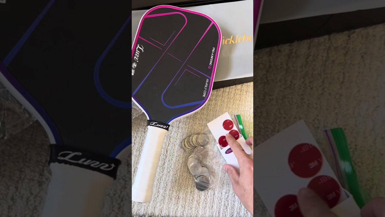 Luzz Pro 4 Inferno - Pickleball paddle review and setup