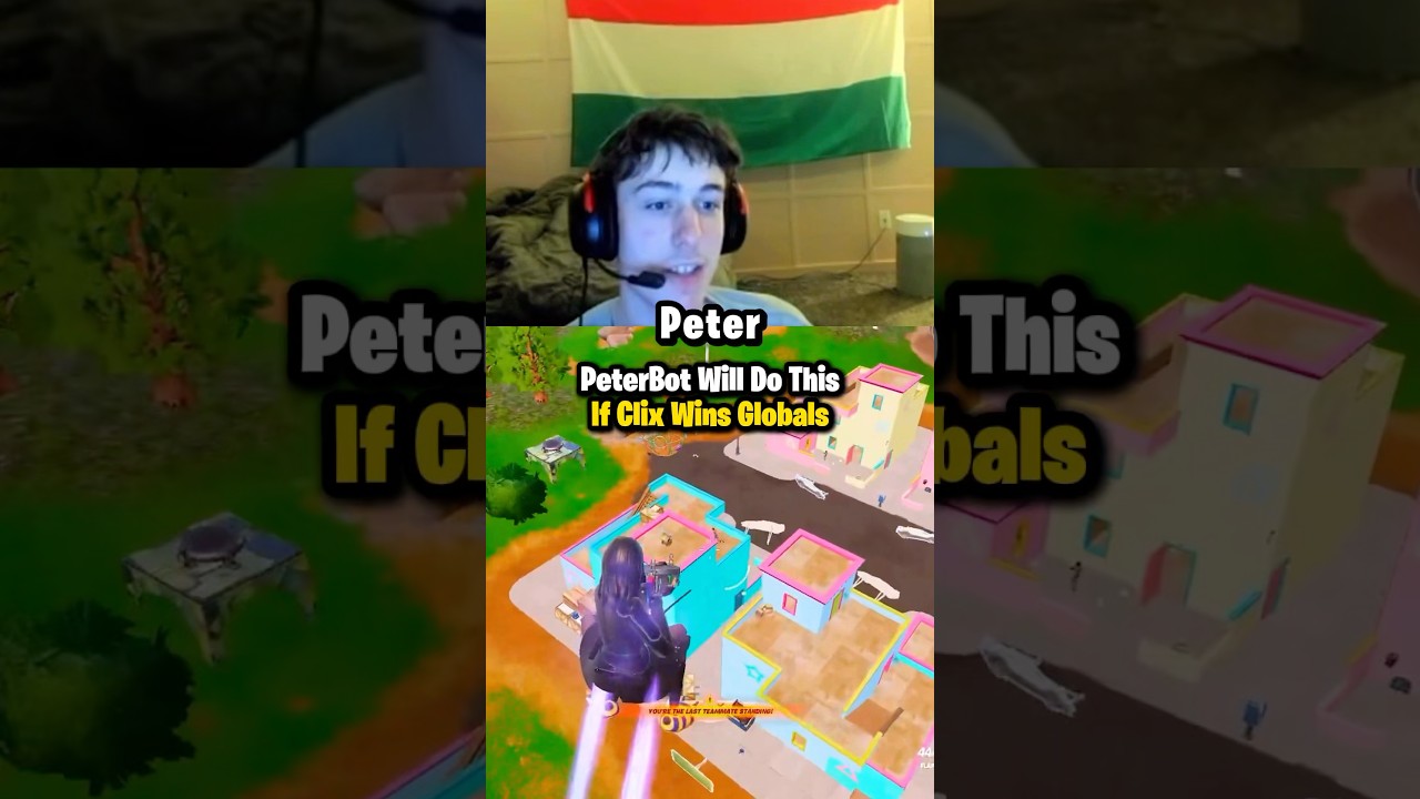 PeterBot Reveals He&rsquo;s Running Low On Money&hellip; #peterbot #fortnite #trending