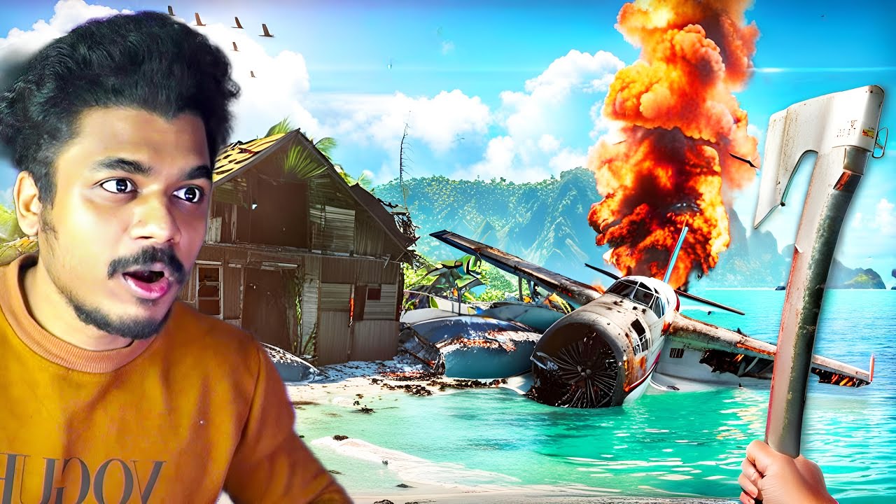 ESCAPE FROM HORROR ISLAND Survival game Part #1 | Malayalam Gameplay