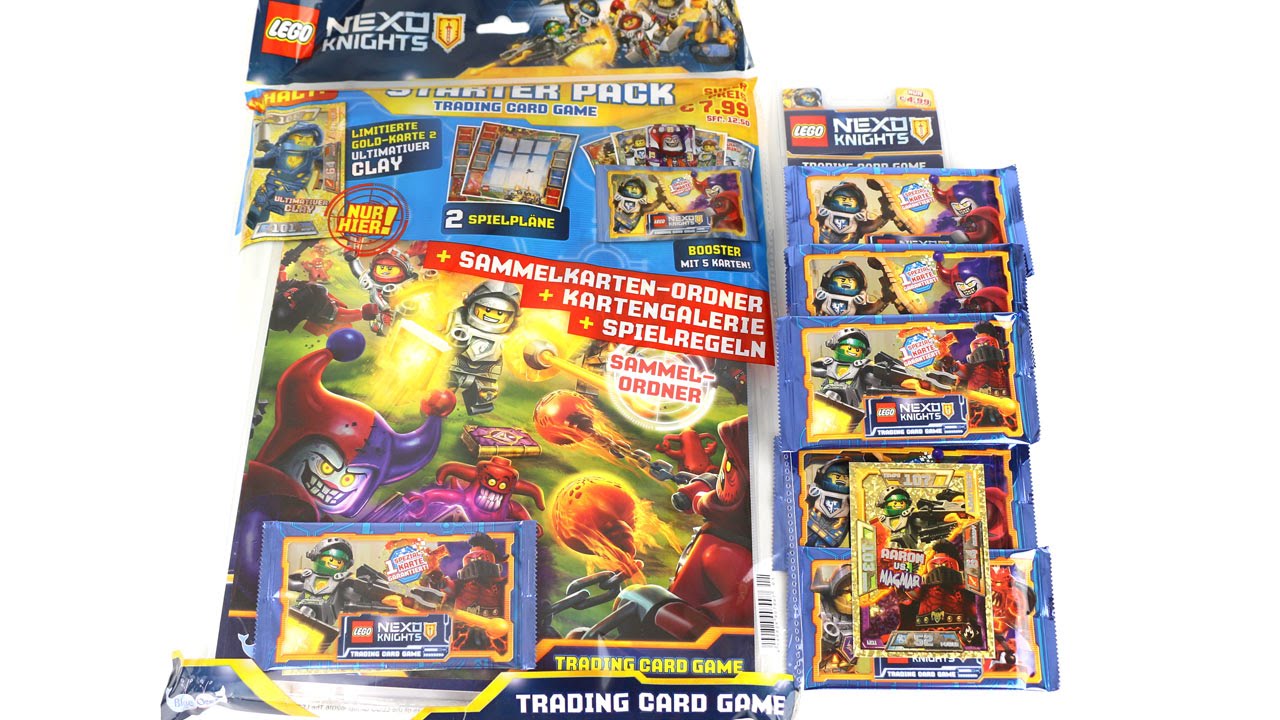 LEGO Nexo Knights Trading Card Game: UNPACKING - Packs & Starter Pack