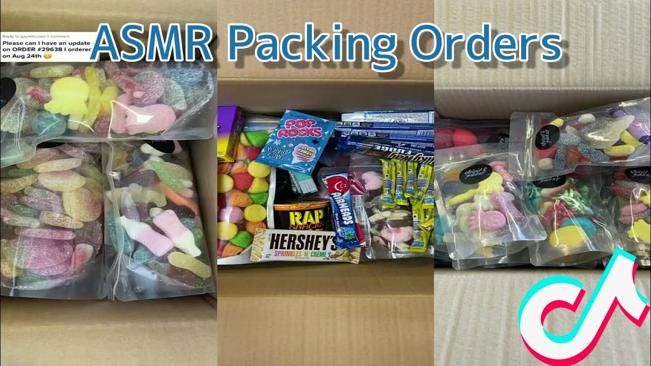ASMR Candy Packing #24✨🍡 Tiktok Compilations || Best Aesthetic Tiktok