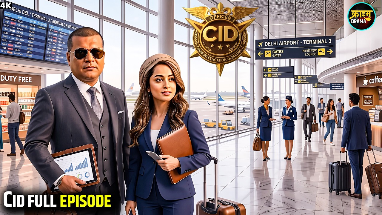 दिल्ली Airpot में छिपे गुन्हेगार को पकड़ने पहुँची CID Team पूर्वी और दया || Best Of CID Team | CID