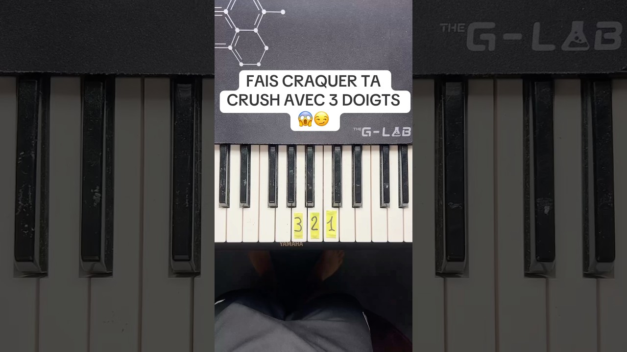 &Ccedil;A MARCHE 😱 #piano #musique #pianotuto #pianotutorial