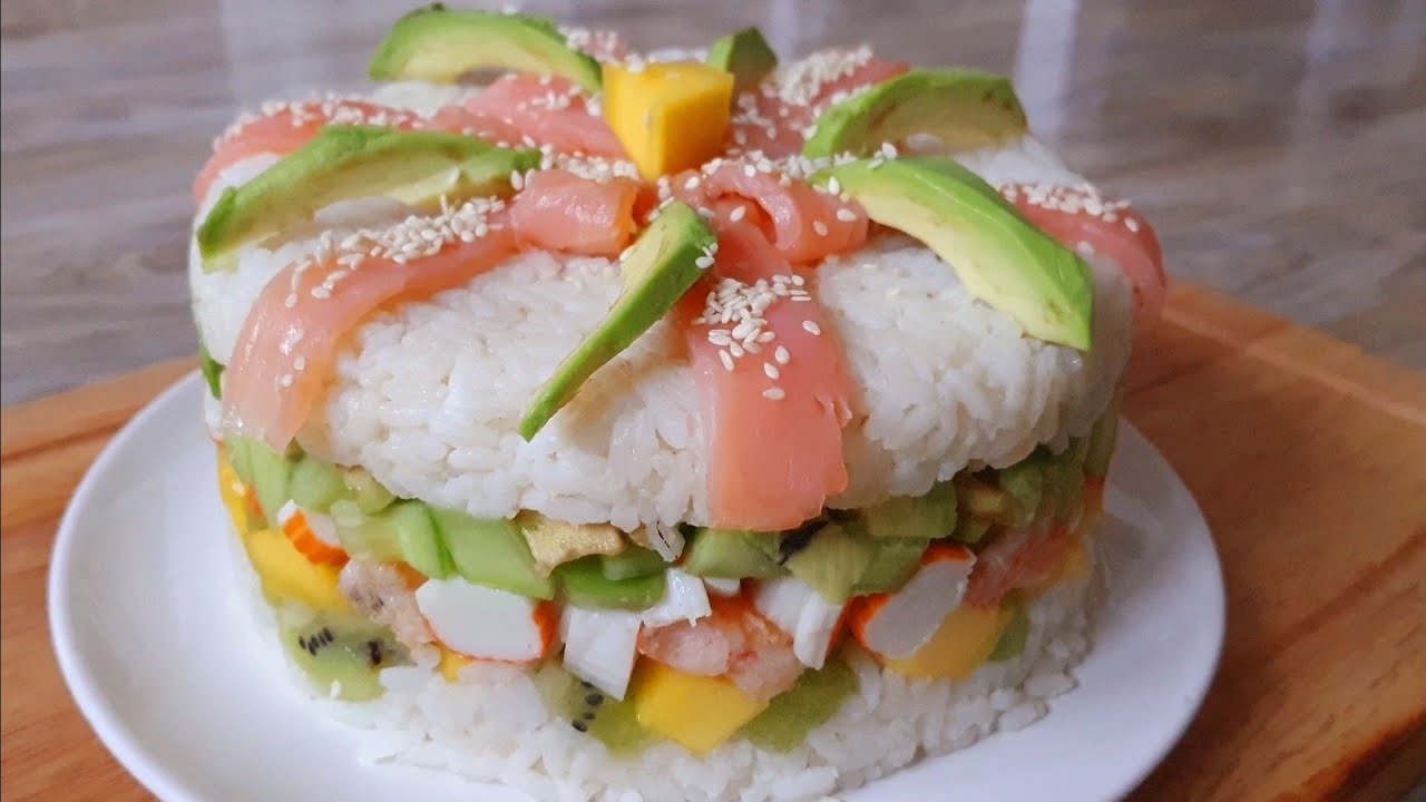 salade sushi 🍣rapide et facile pour les soirées d'été