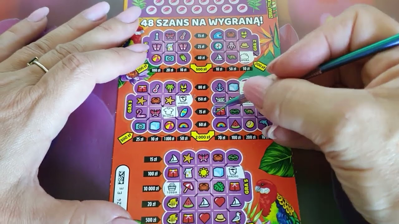 Zdrapki # 917  mix zdrapek z Super Mega Pensją
