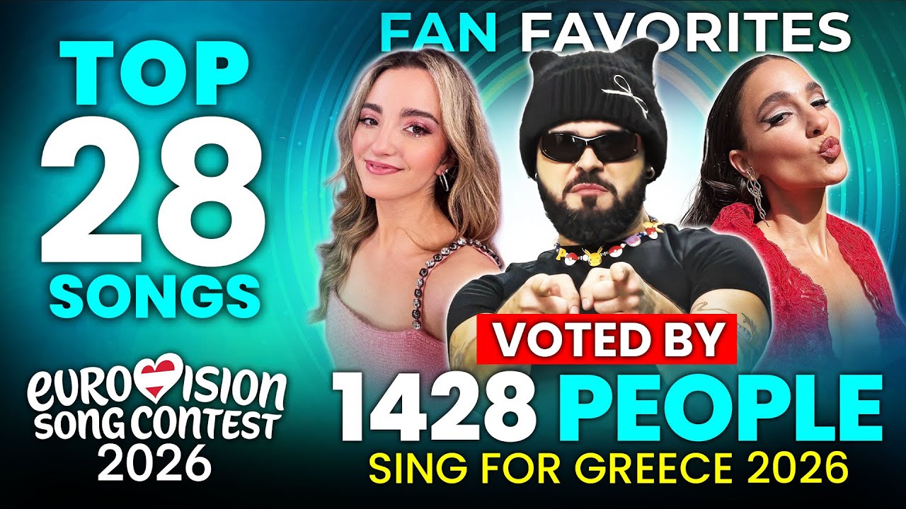 TOP 28 by 1428 People - Sing for Greece 2026 - Greece's National Final for Eurovision 2026