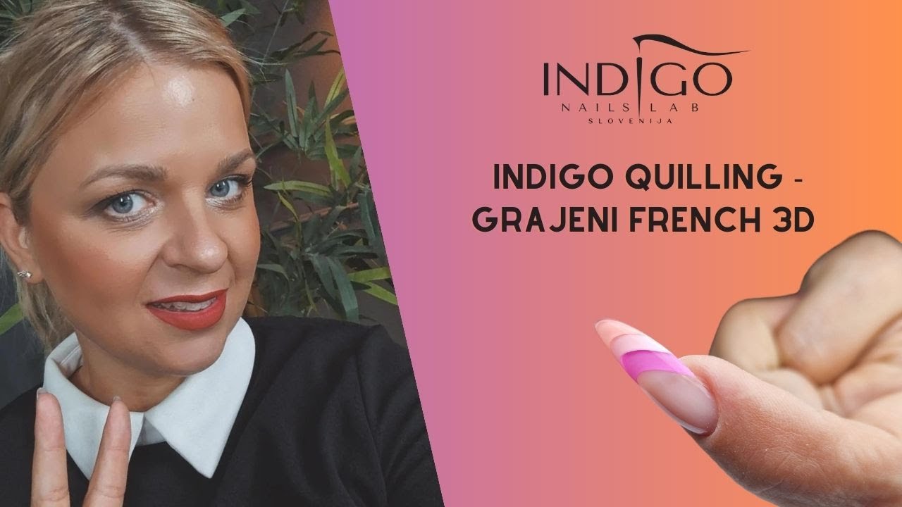Indigo Quilling - grajeni french 3d