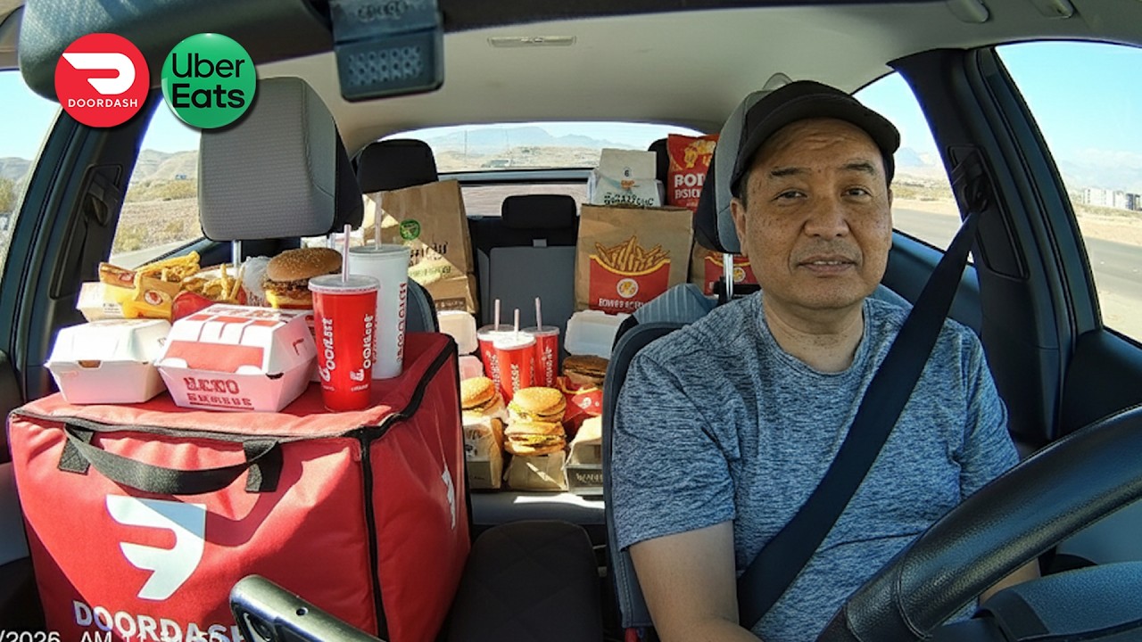 Все заказы из ресторанов. Принимаем только заказы от 10 долларов. Водитель DoorDash, эпизод 20.