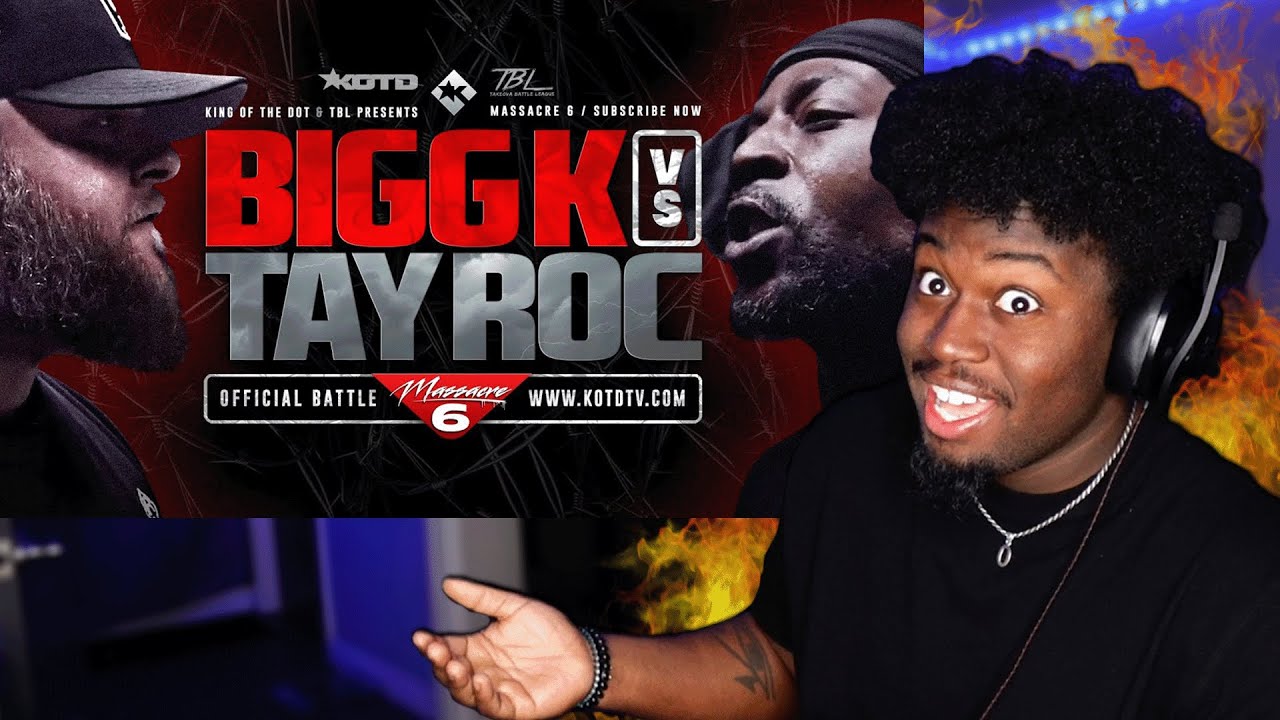 PURE SLUGFEST! | TAY ROC vs BIGG K | FULL BATTLE REACTION 🔥