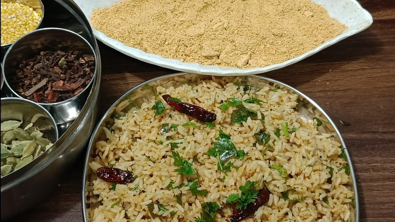 #ಅನ್ನದ ಪುಡಿಯ ವಿಶೇಷ ತಿಂಡಿ# ತುಂಬಾನೇ ರುಚಿಯಾಗಿರುತ್ತೆ 🥘😋🎉