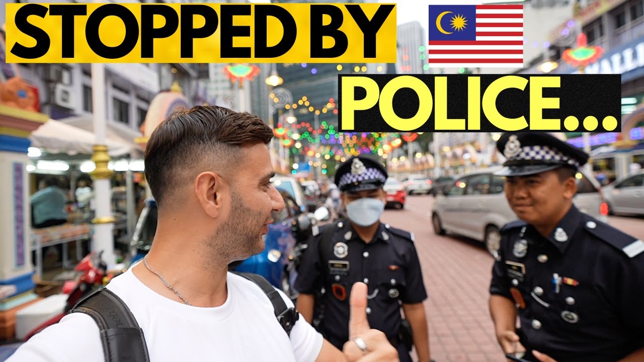 This is How They Treat You in Little India Malaysia 🇲🇾 (police stopped me)
