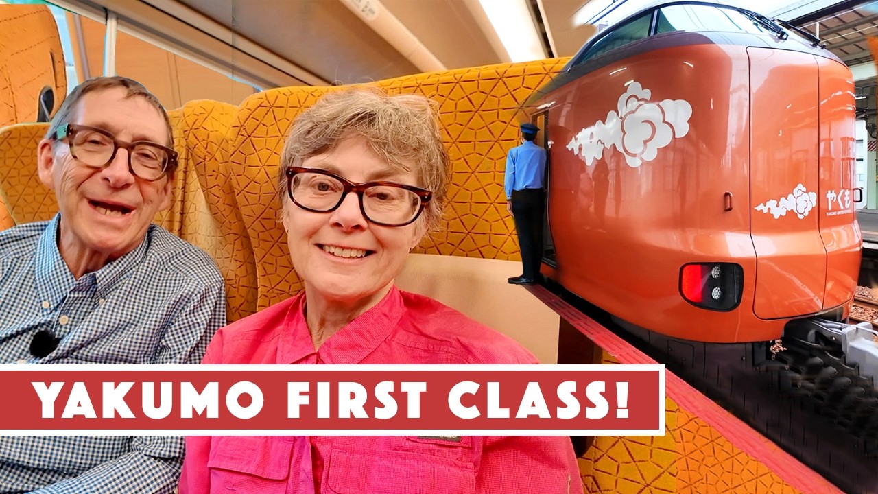 First Class Luxury on Japan's New Yakumo Limited Express, Matsue to Okayama