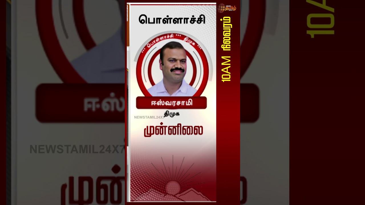 நாமக்கல்: அதிமுக-வின் தமிழ்மணி முன்னிலை | AIADMK