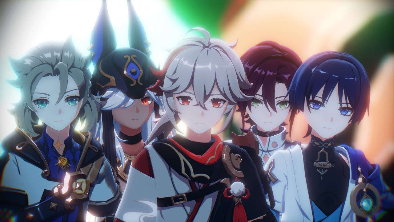 [GenshinImpact MMD]Anyone[Kazuha,Wanderer,Heizou,Cyno,Albedo]