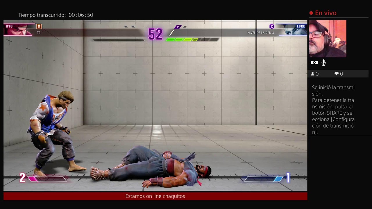 En vivo Street Fighter 6 /  Rompiedose el cocote