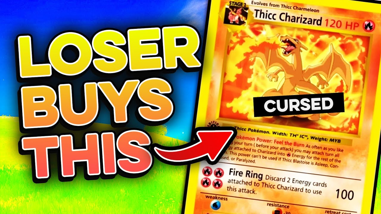 Loser Buys CURSED Pokemon Cards...
