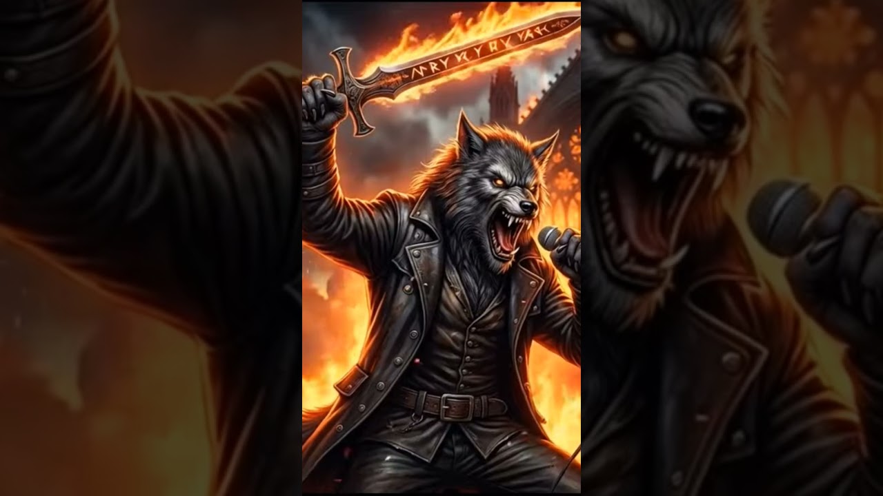 МЕЧ — Эпичный Power Metal | На стихи Эмиля Верхарна | Powerwolf-Style Dark Music Video