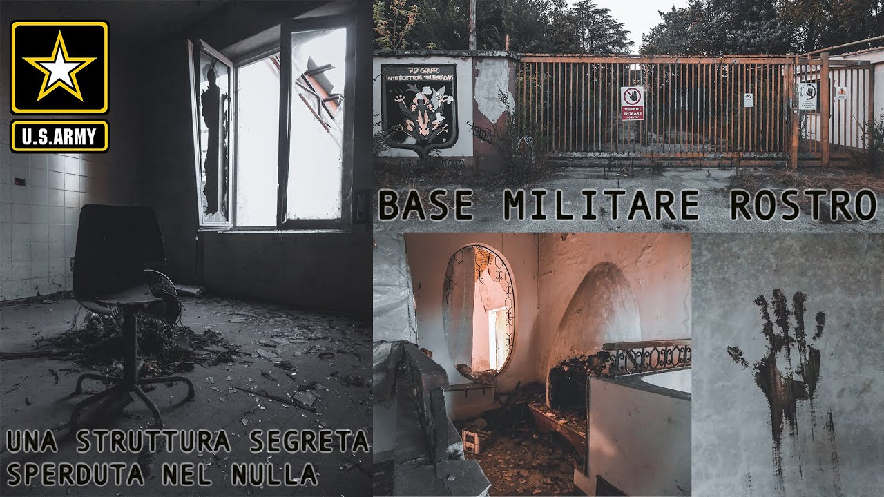 ESPLORIAMO UNA STRUTTURA SEGRETA SPERDUTA NEL NULLA - BASE MILITARE ROSTRO - DUST 'N RUST URBEX