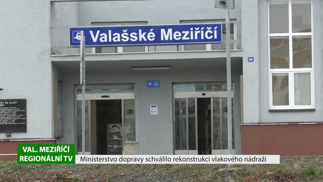 VALAŠSKÉ MEZIŘÍČÍ: Připravuje se rekonstrukce vlakového nádraží