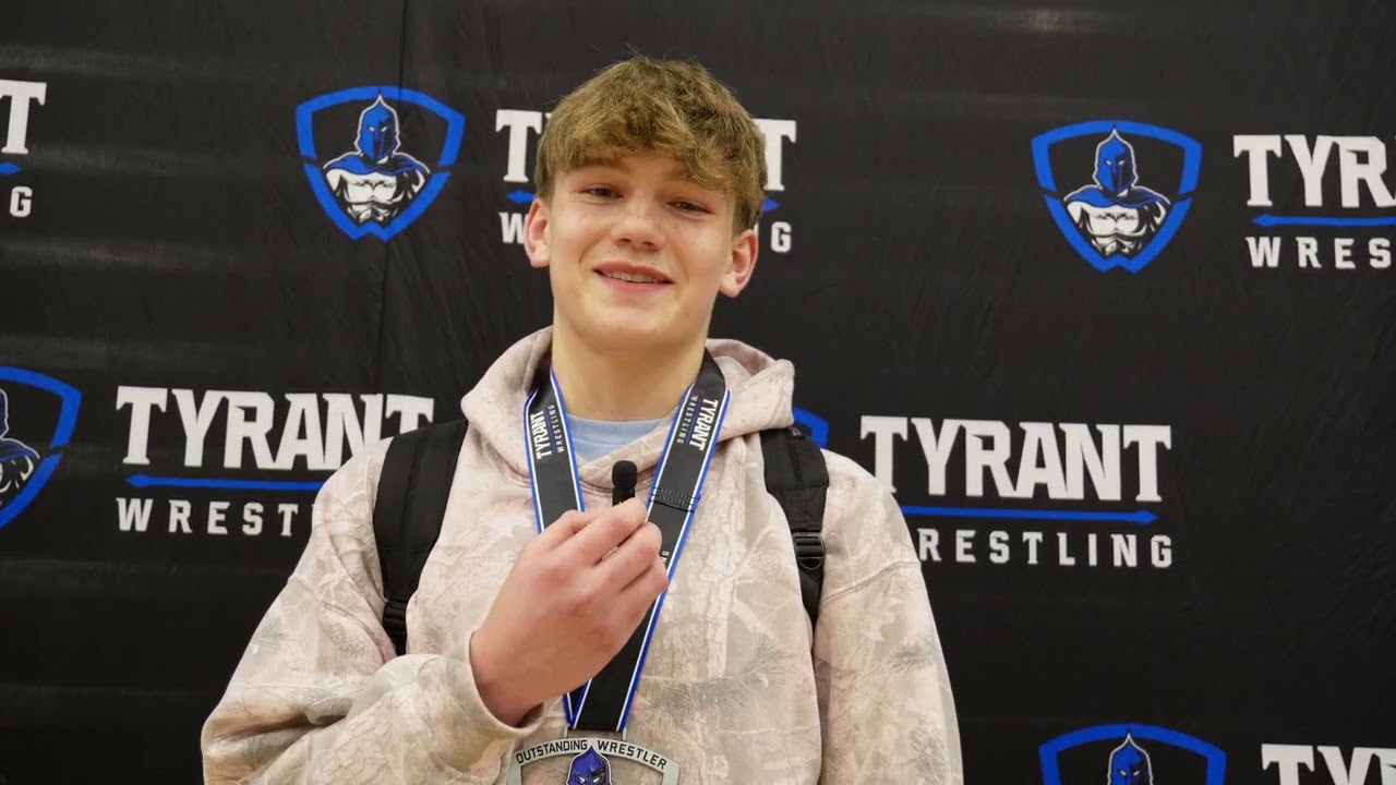 Bradley Caygill - 2026 McDonogh Duals Outstanding Wrestler - Daniel Cormier WA