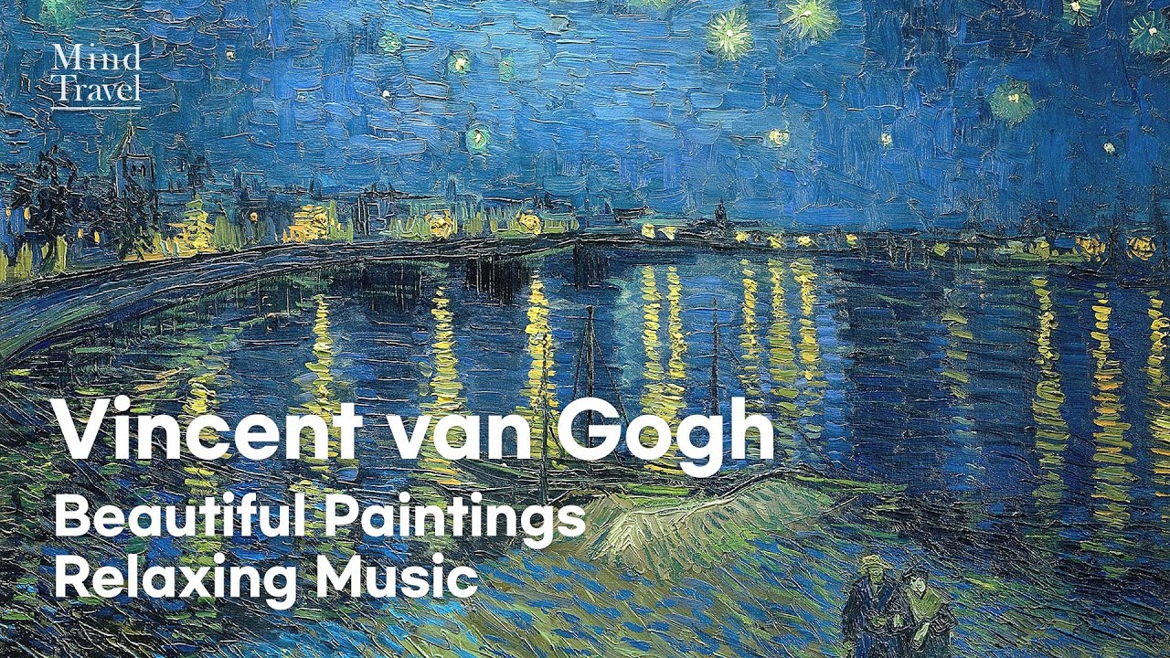 12시간 명화감상🎵빈센트 반 고흐 그림과 편안한 음악 🎵 Van Gogh Art Slideshow🌞Beautiful Paintings Relaxing Music