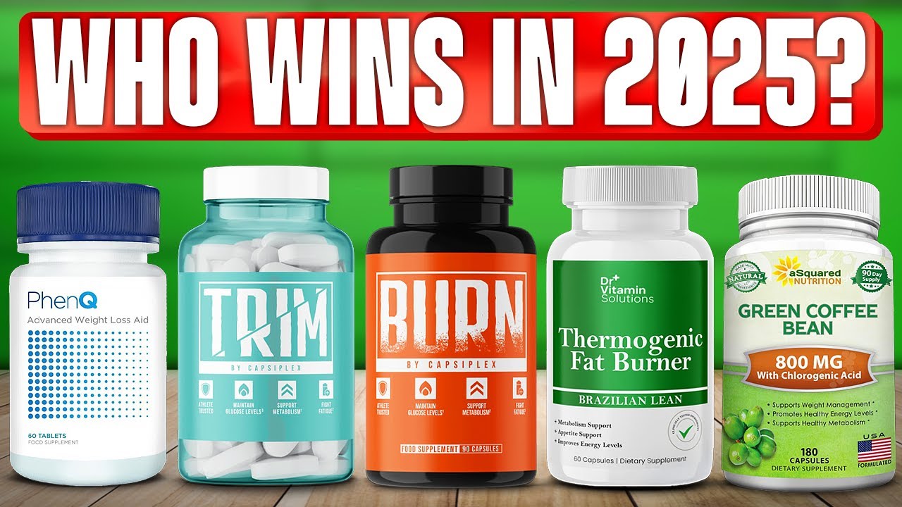 TOP 5 Best Fat Burner Supplements 2025