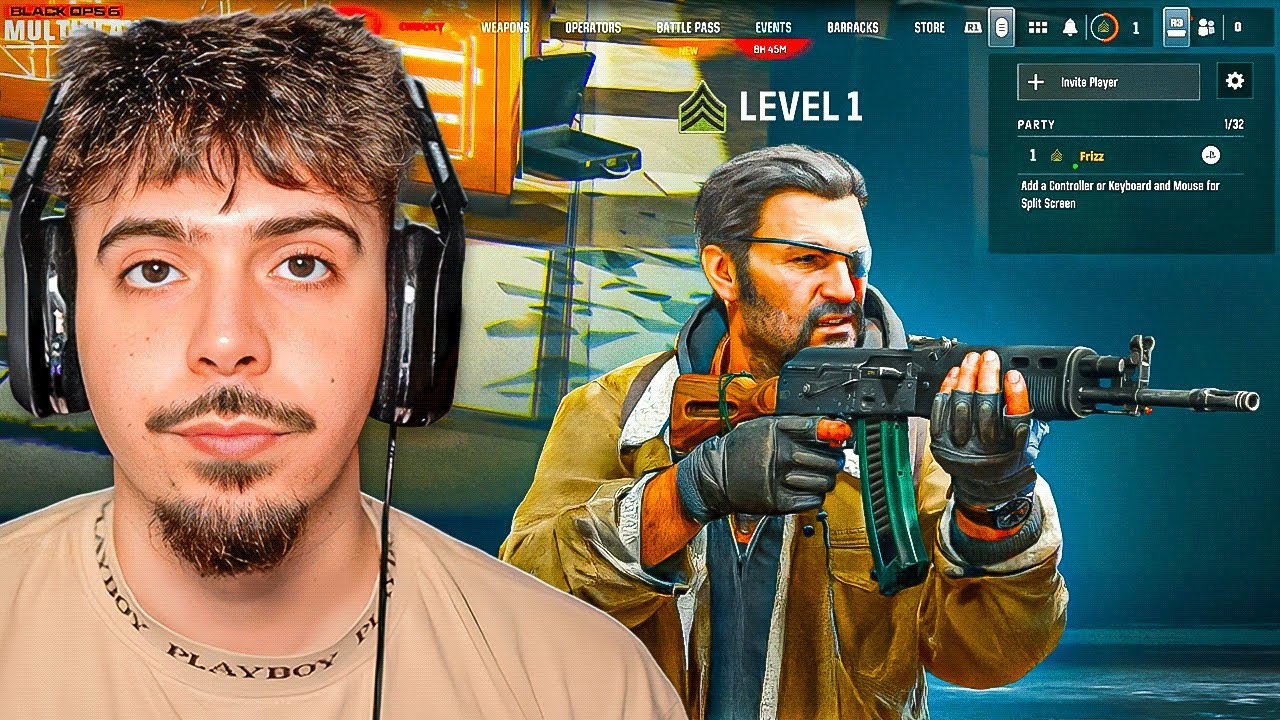 Я сбросил до УРОВНЯ 1 в Black Ops 6 💔