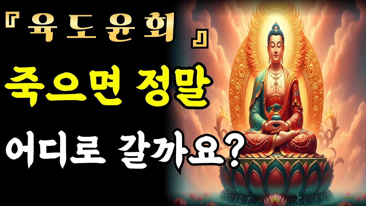 [자면서듣는불경] 육도윤회 | 죽는 순간 펼쳐지는 6가지 세계 l부처님이 밝히신 사후의 진실