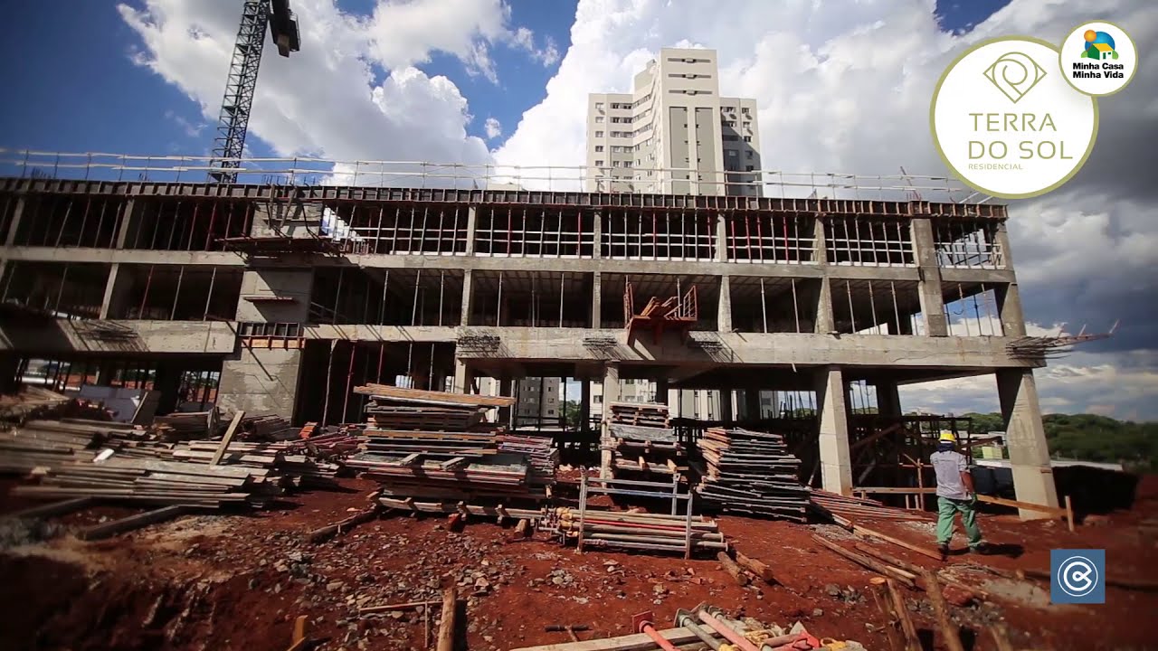 CIPLART CONSTRUTORA - TERRA DO SOL RESIDENCIAL - EVOLU&Ccedil;&Atilde;O DE OBRAS - DEZEMBRO DE 2020