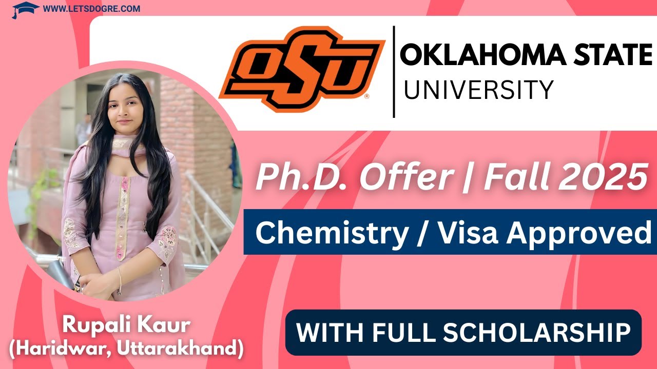 USA - PhD—Inorganic Chemistry | Full Scholarship & Visa Approved