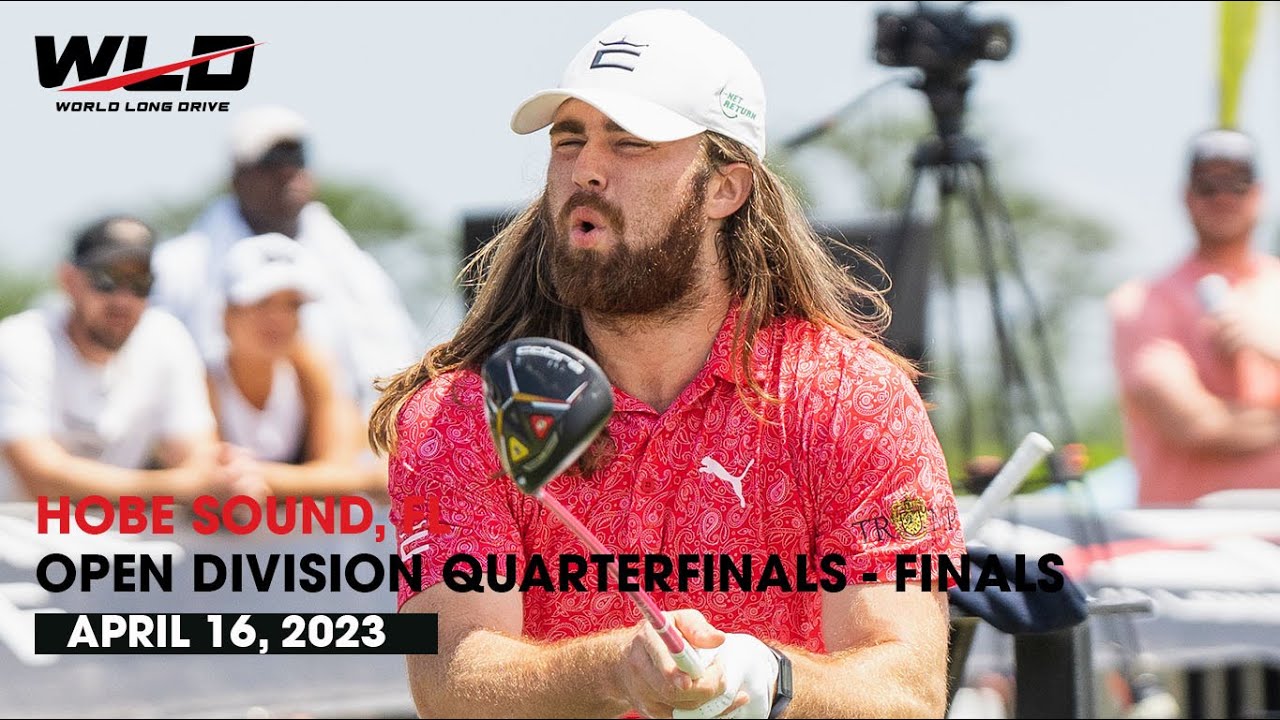 2023 World Long Drive Hobe Sound, Открытый дивизион, четвертьфиналы и финалы