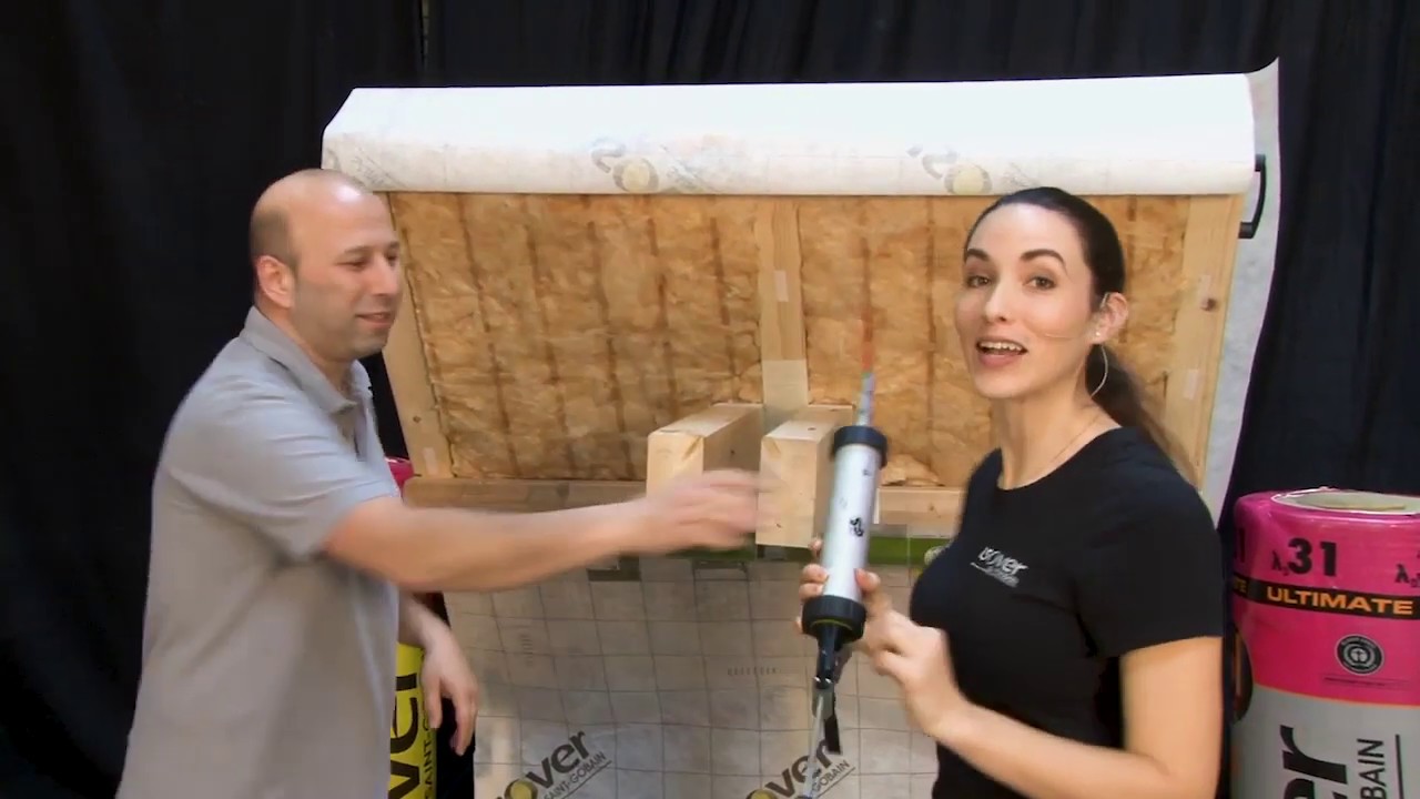 Zangenanschluss am Balken für Trockenbauer ✔ ISOVER live ★ Web TV für Handwerker