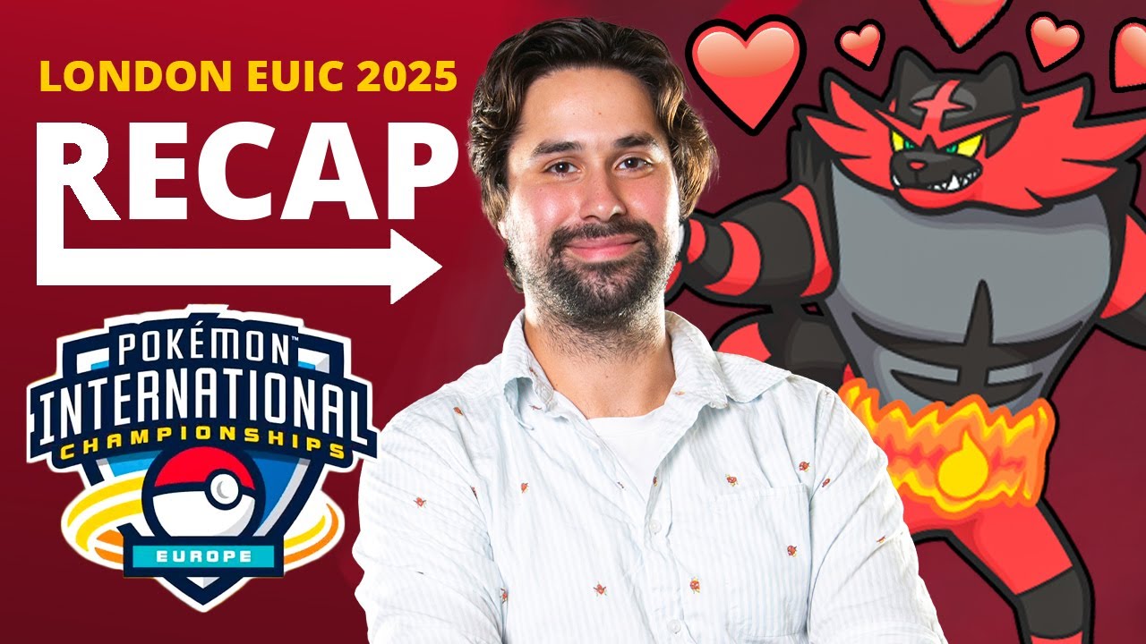 Wolfe LOVES Incineroar | London EUIC 2025 RECAP - Pok&eacute;mon VG