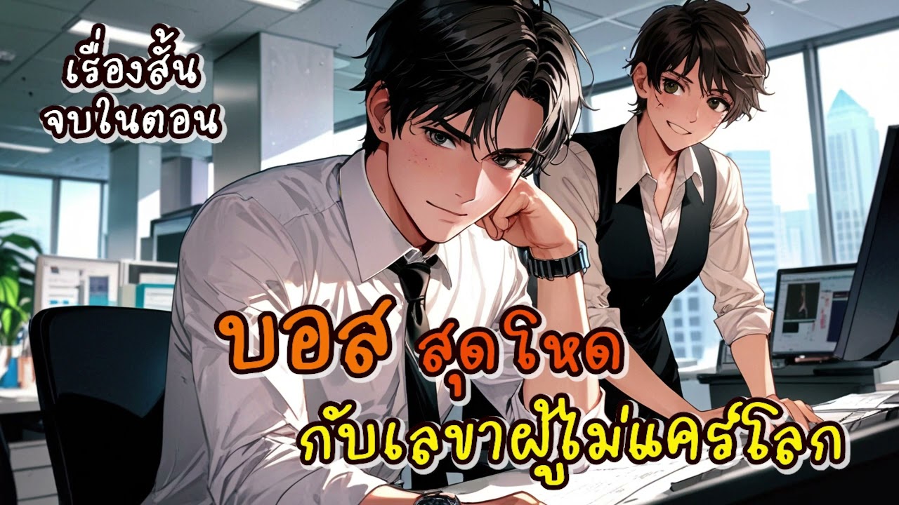 นิยายวายเสียง BL/Yaoi เรื่อง บอสสุดโหดกับเลขาผู้ไม่แคร์โลก (เรื่องสั้นจบในตอน)