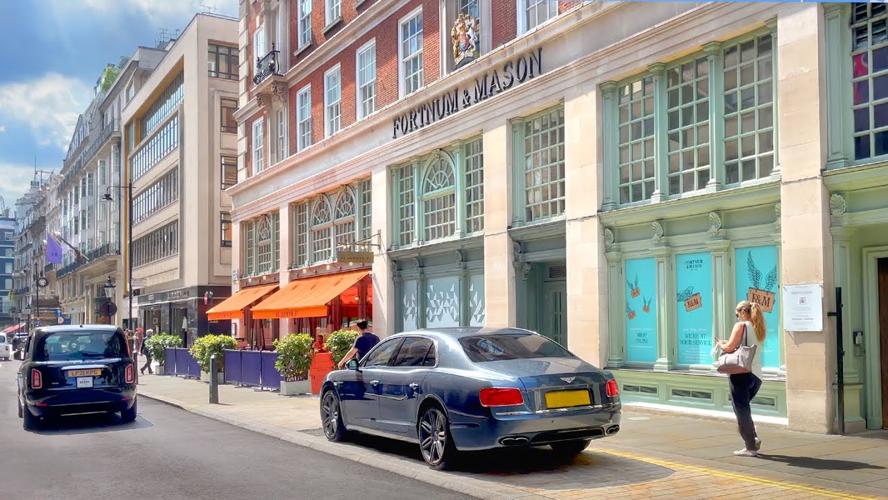 Summer in St James’s, London Walk - Pall Mall & Jermyn Street [4K HDR]