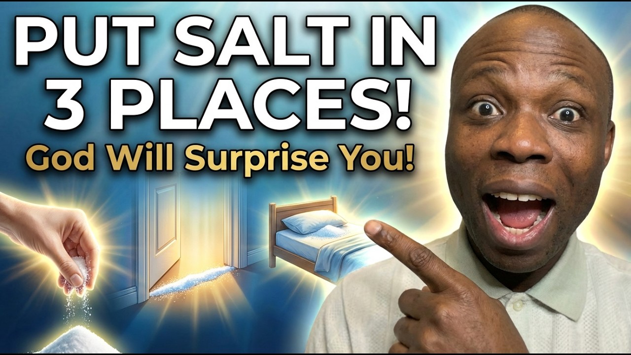 DON&rsquo;T Tell Anyone &mdash; Put Salt in These 3 Places & Watch God Surprise You