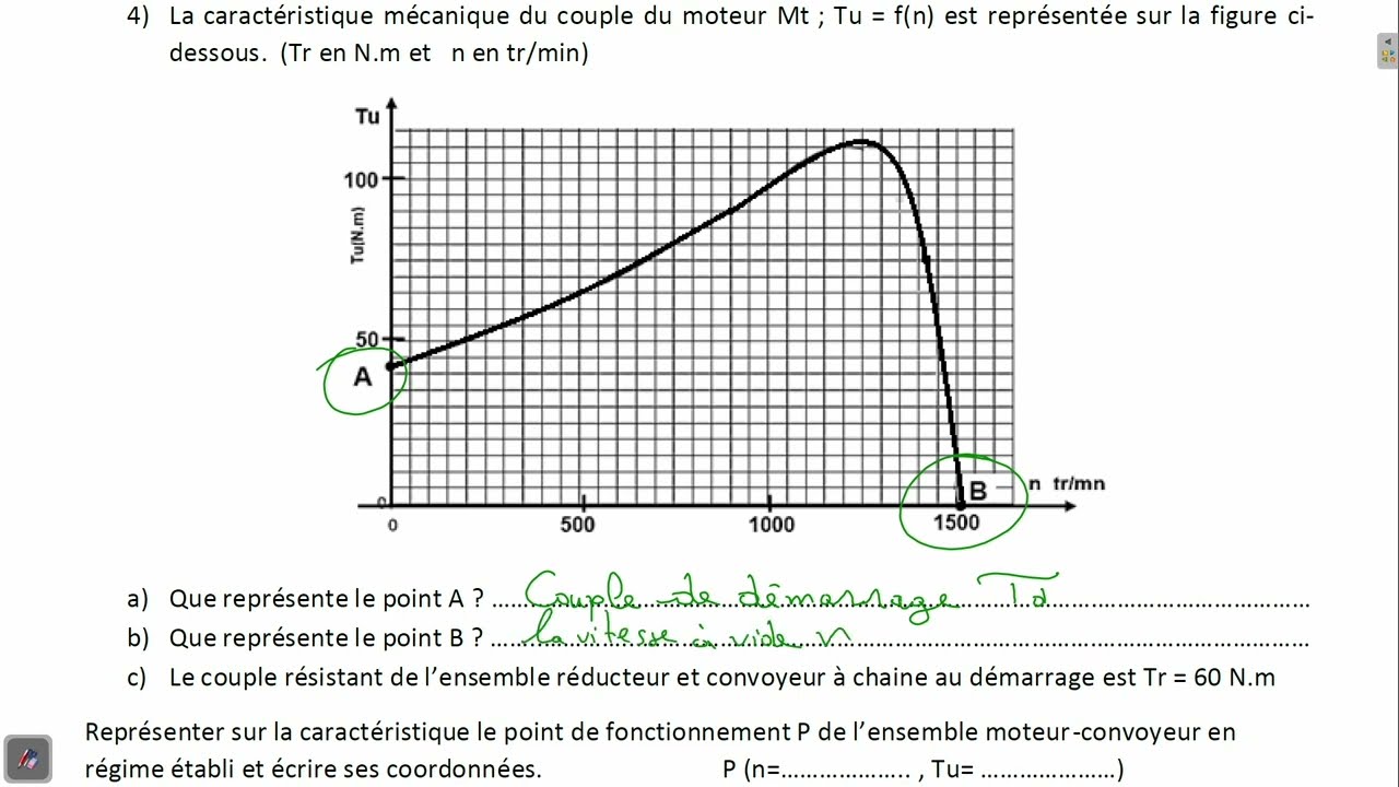 Série Moteur Asynchrone Triphasé (Nouveau et Ancien régime) pour BAC Technique