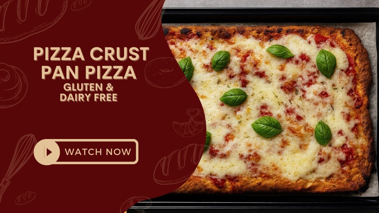 Pizza Crust - Gluten and Dairy free ( Pan Pizza ) 