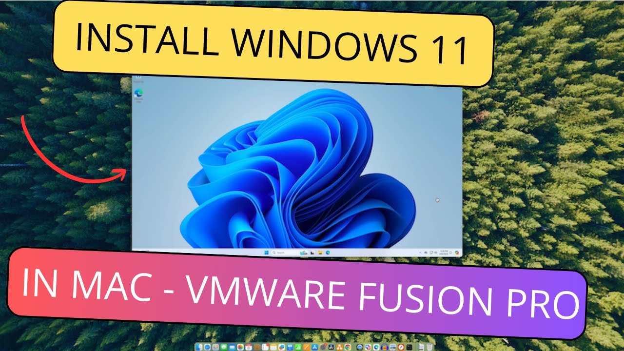 Install Windows 11 in Vmware Fusion 13 in  M Series MAC | Easy Steps