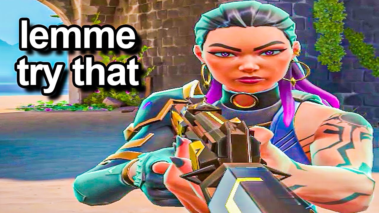 USING NO CROSSHAIR IN IRON  | VALORANT