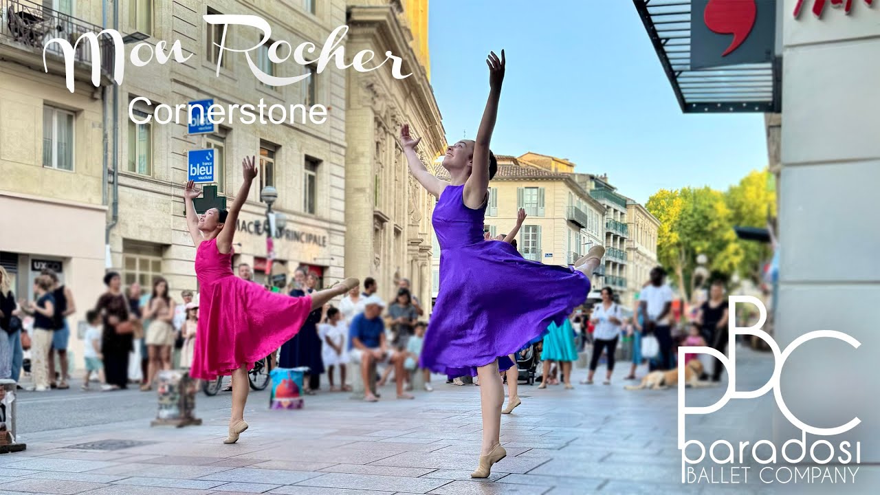Mon Rocher (Cornerstone) Ballet Worship on Rue de la République, Festival d’Avignon Paradosi Ballet