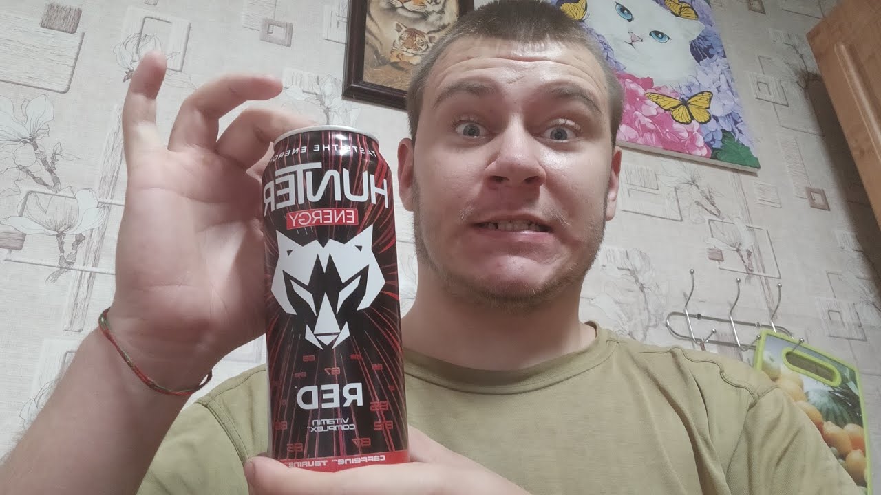 HUNTER ENERGY RED, ОБЗОР ЧЁТКОГО НАПИТКА