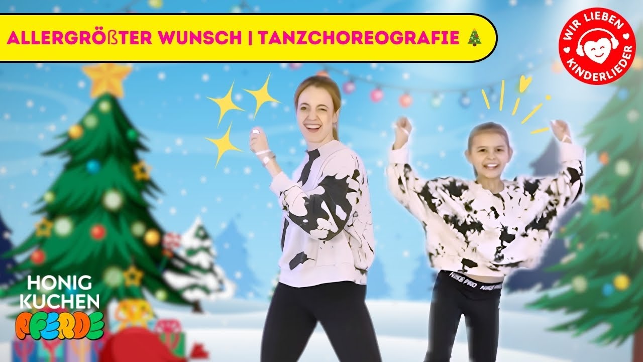 Allergrößter Wunsch 🎄 | Honigkuchenpferde x D!'s Dance Club – Tanzspaß für Kinder!