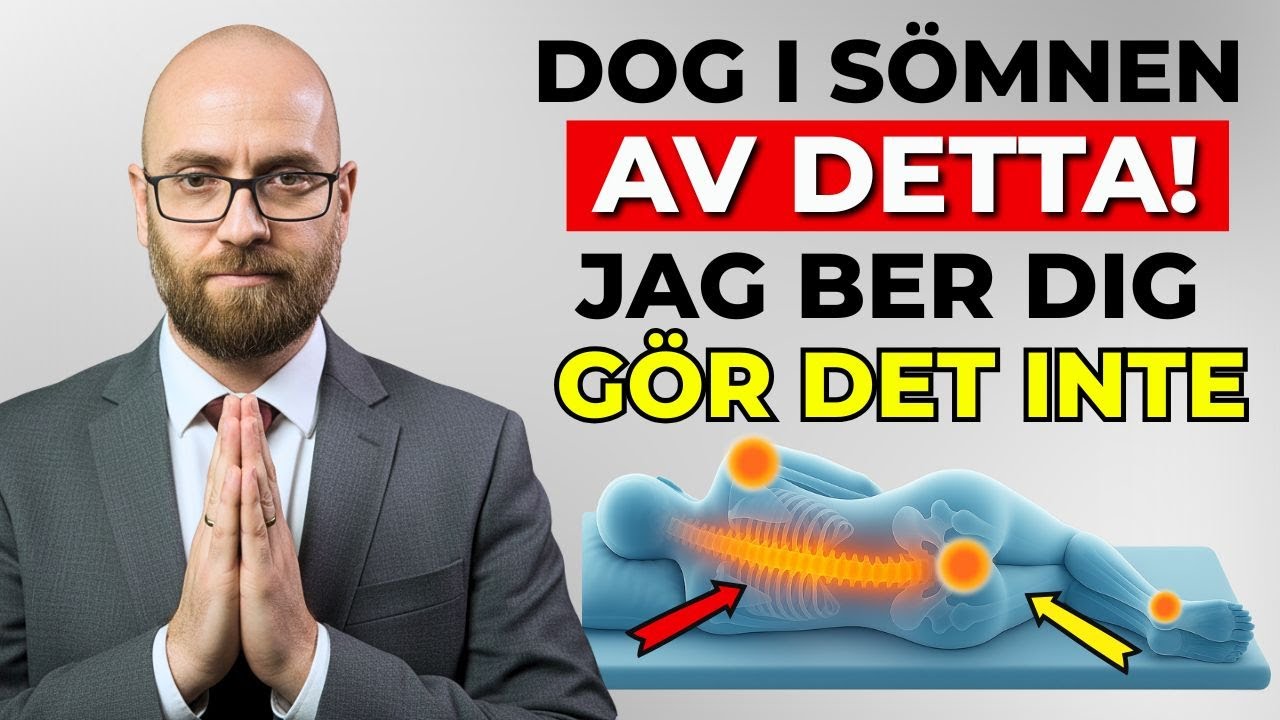 Dog i sömnen av ett vanligt misstag som många fortfarande gör – läkare varnar!